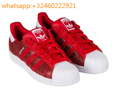 adidas superstar femme bordeaux et blanche