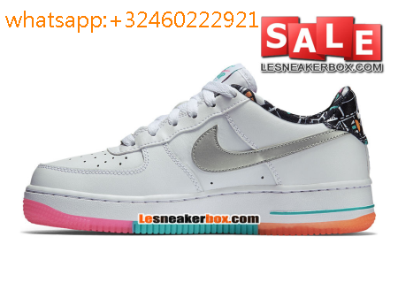 nike air force 1 enfant argent