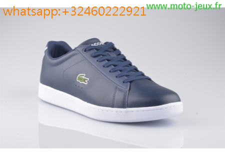 basket lacoste homme cuir