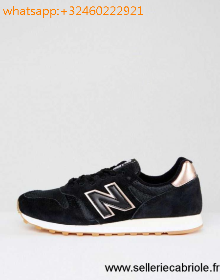 new balance femme 373 noir et or