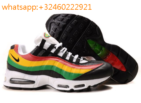 nike tn vert jaune rouge