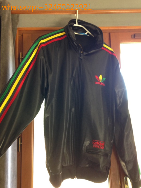 veste adidas homme vert jaune rouge