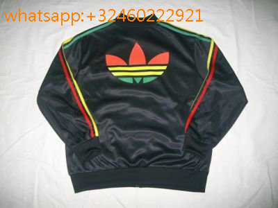 veste adidas rouge jaune vert